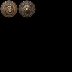 Coin Engraving Depth Map, Family Memorial 3D Relief, Animal Spirit Guide Art