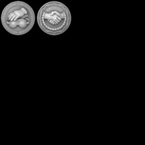 Laser Engraving Depth Map, Biker Coin and Eagle Americana Relief Designs