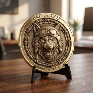 Laser Engraving Depth Map, Biker Coin and Eagle Americana Relief Designs
