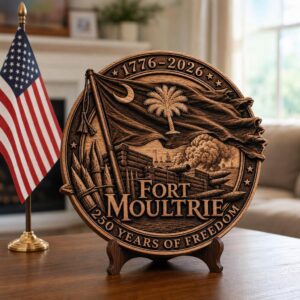 USA 250 Anniversary Laser Engraving File, 3D Patriotic Flag Wooden Plaque PNG