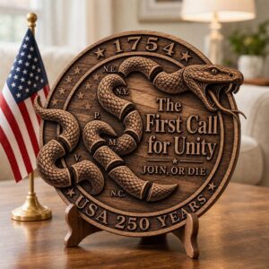 USA 250 Anniversary Laser Engraving File, 3D Patriotic Flag Wooden Plaque PNG