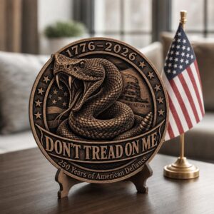 USA 250 Anniversary Laser Engraving File, 3D Patriotic Flag Wooden Plaque PNG