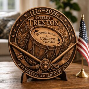 USA 250 Anniversary Laser Engraving File, Revolutionary War Plaque PNG Bundle