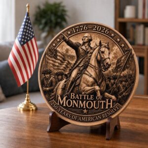 USA 250 Anniversary Laser Engraving File, Revolutionary War Plaque PNG Bundle