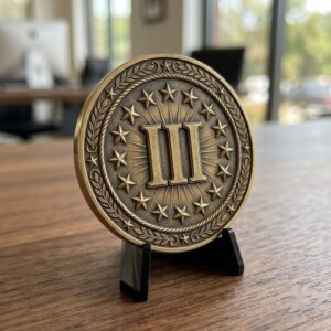 3D Relief Liberty Or Death Coin Art, Gun Rights Laser Engraving Files