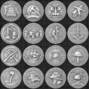 3D Relief Liberty Or Death Coin Art, Gun Rights Laser Engraving Files