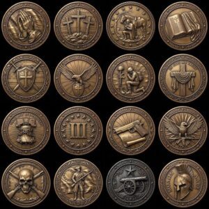 3D Relief Liberty Or Death Coin Art, Gun Rights Laser Engraving Files