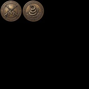3D Relief Liberty Or Death Coin Art, Gun Rights Laser Engraving Files