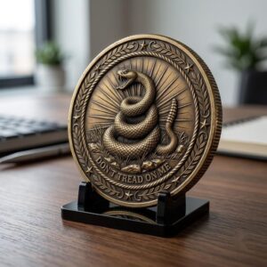 3D Relief Liberty Or Death Coin Art, Gun Rights Laser Engraving Files