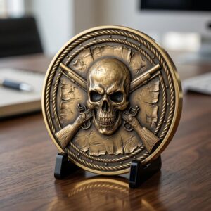 3D Relief Liberty Or Death Coin Art, Gun Rights Laser Engraving Files