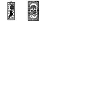 50 Gothic Cathedral Window Bookmarks, Victorian Dark Academia Reader Gift
