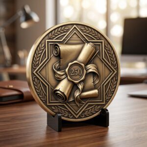 America 250th Anniversary Coin Depth Map, Founders Legacy Laser Engraving File