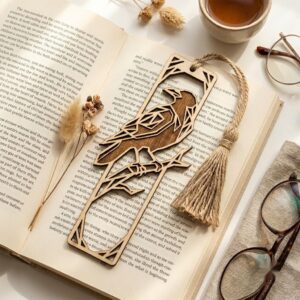 Animal Bookmark SVG, Laser Cut Bundle 50 Designs, Geometric Low Poly Templates, Modern Silhouette Vector File