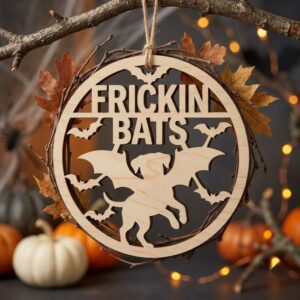 Boo Crew Ghost Door Hanger, Halloween Sign Bundle, Funny DIY Decor