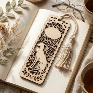 Cat Dog Bookmark Laser File, Peek A Boo Animal Page Topper, 50 Wood Designs