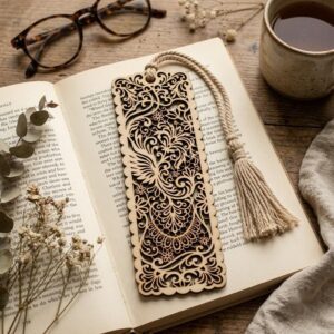 Celtic Bookmark Laser File, 50 Wood Templates, Eternity Knot Designs