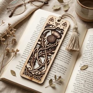 Celtic Bookmark Laser File, 50 Wood Templates, Eternity Knot Designs