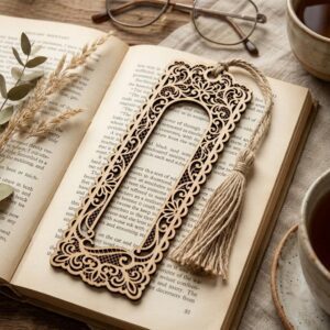 Celtic Bookmark Laser File, 50 Wood Templates, Eternity Knot Designs