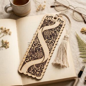 Celtic Bookmark Laser File, 50 Wood Templates, Eternity Knot Designs