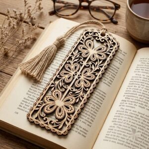 Celtic Bookmark Laser File, 50 Wood Templates, Eternity Knot Designs