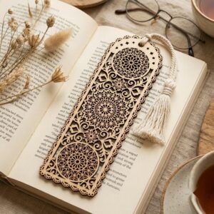 Celtic Bookmark Laser File, 50 Wood Templates, Eternity Knot Designs