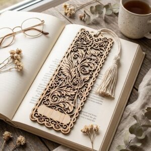 Celtic Bookmark Laser File, 50 Wood Templates, Eternity Knot Designs