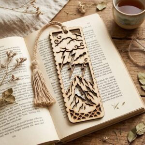 Christian Bookmark Laser File, 48 Ornate Bible Verse Designs