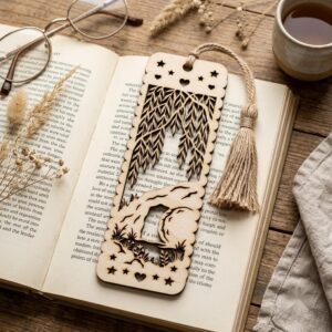 Christian Bookmark Laser File, Bible Verse Bundle, Faith Gift Ideas