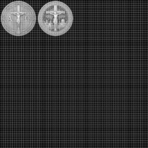 Christian Challenge Coin Laser Engraving File, Jesus On Cross 3D Relief Art