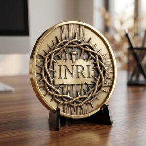 Christian Challenge Coins, Depth Map Engraving File, Jesus Laser Art Bundle