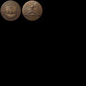 Christian Depth Map PNG Bundle, Relief Laser Engraving Star Bethlehem Coin