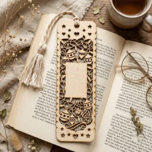 Christmas Bookmark Bundle, 22 Minimalist Holiday Designs, Modern Abstract Xmas Page Markers