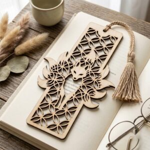 Fantasy Dragon, Griffin, Pegasus Bookmarks, Filigree Silhouette Files