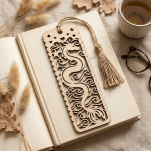 Fantasy Dragon, Griffin, Pegasus Bookmarks, Filigree Silhouette Files