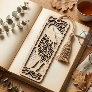 Fantasy Dragon, Griffin, Pegasus Bookmarks, Filigree Silhouette Files