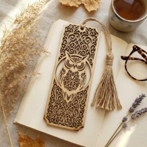 Geometric Animal Bookmark Templates, Bundle of 47 Modern Low Poly Wood Designs