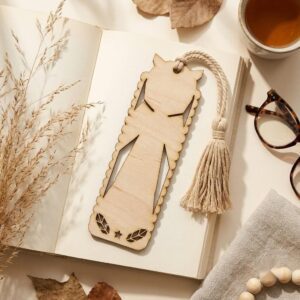 Geometric Animal Bookmark Templates, Bundle of 47 Modern Low Poly Wood Designs