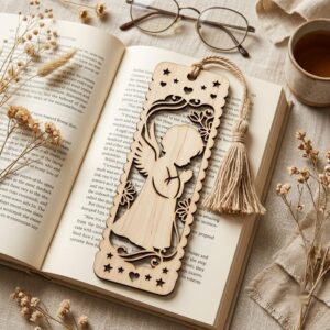 Geometric Nature Bookmark Template Bundle, Sacred Geometry Botanicals, 32 Designs