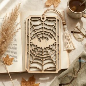 Gothic Bookmark Bundle, Victorian Cathedral Window, Dark Academia Ironwork Gate