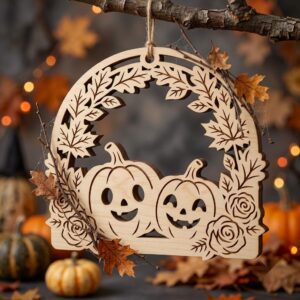 Halloween Kawaii Ornament Bundle, 35 Cute Nature Designs, Flora And Fungi Decor