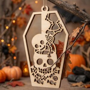 Halloween Kawaii Ornament Bundle, 35 Cute Nature Designs, Flora And Fungi Decor