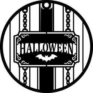 Halloween Laser File, Rustic Shiplap Ornaments Bundle, Pumpkin Ghost Decor