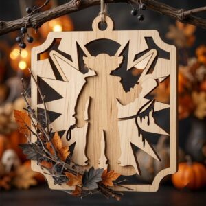 Halloween Ornament 3D Layered Shadow Box, Horror Decor Bundle