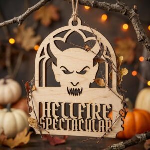 Halloween Ornament 3D Layered Shadow Box, Horror Decor Bundle