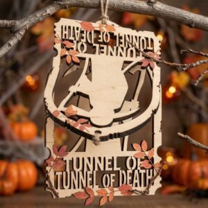 Halloween Ornament 3D Layered Shadow Box, Horror Decor Bundle