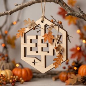 Halloween Sassy Witch Ornament Bundle, 24 Funny Laser Files