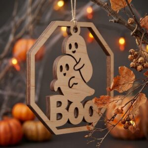 Halloween Sassy Witch Ornament Bundle, 24 Funny Laser Files