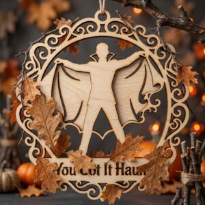 Halloween Sassy Witch Ornament Bundle, 24 Funny Laser Files
