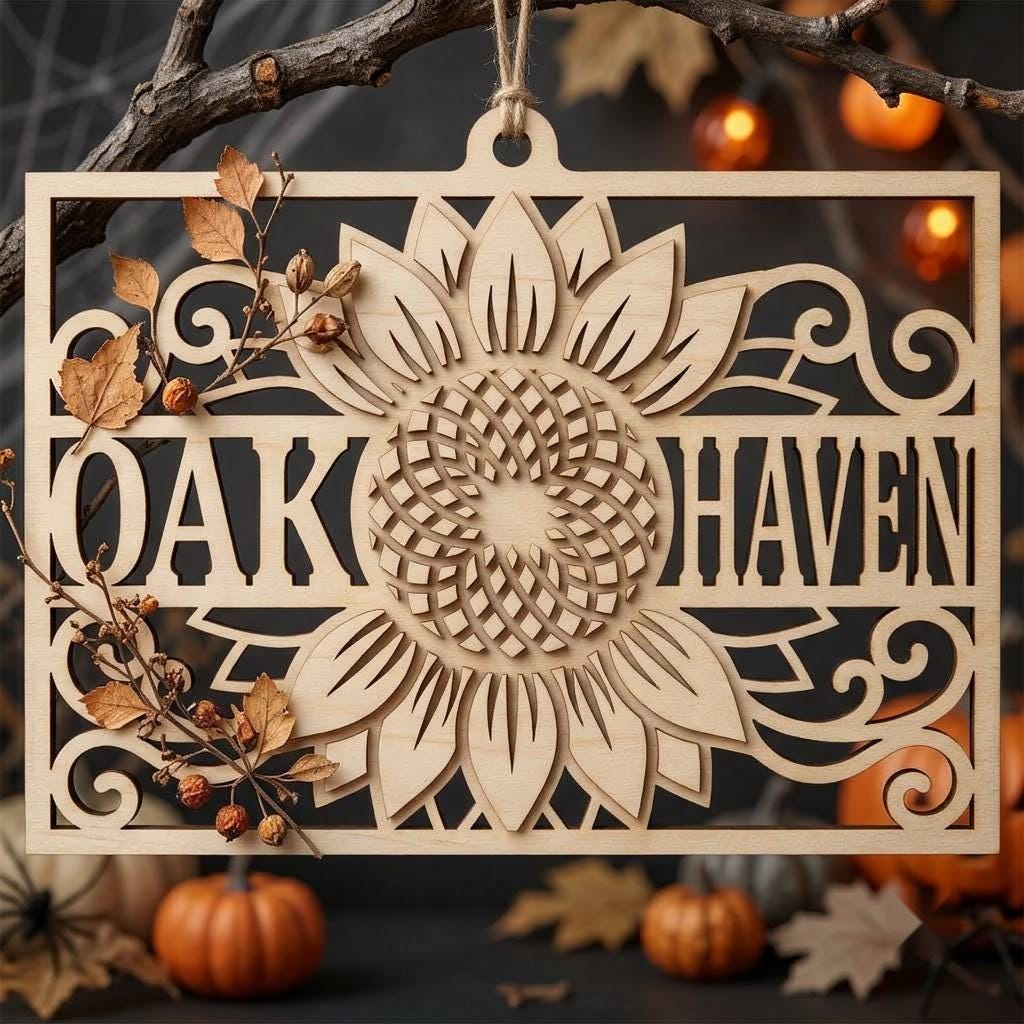 Halloween Wood Ornament Bundle, Vintage Autumn Harvest Crate Labels, Retro Decor