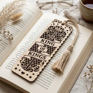 Jesus Bookmark SVG, Laser Cut File For Bookmarks, Bundle Of 48 Parables Designs, Christian Multilayer SVG, Bible Verse Gift